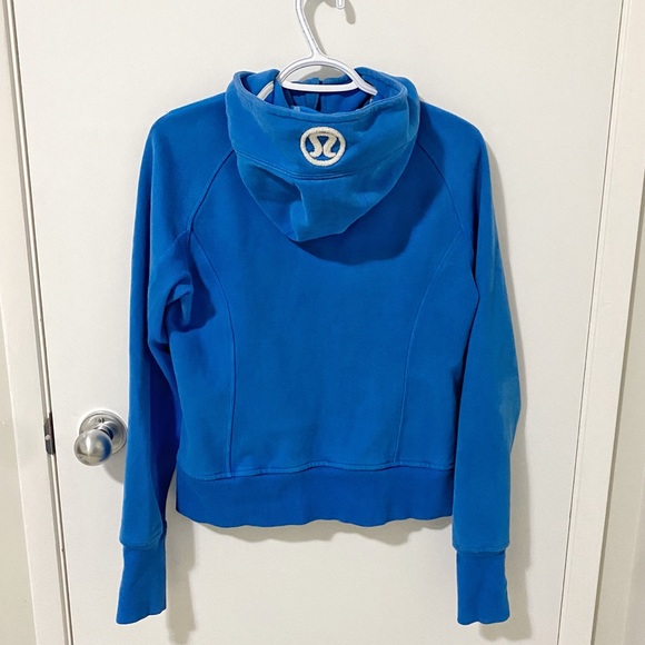 Lululemon Scuba Hoodie *Stretch Beaming Blue size 8 - Picture 9 of 15